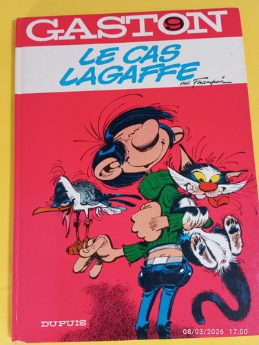 Gaston lagaffe le cas - bd,