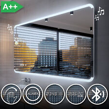 Miroir Salle De Bain Lumineux LED ASSEN | INTERRUPTEUR | METEO | BLUETOOTH GH4