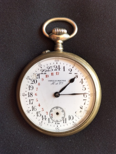 Chronomètre gousset heures - 24,