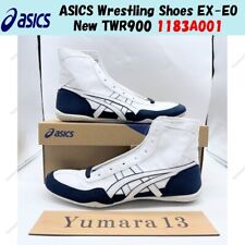 Chaussures de lutte ASICS EX-EO neuves TWR900 1083A001 blanc blanc marine hom...