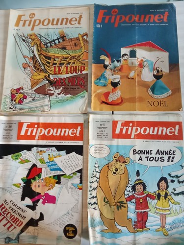 Lot magazines fripounet - de, 71