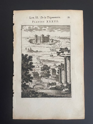 Manesson mallet 1702 gravure - 1702,