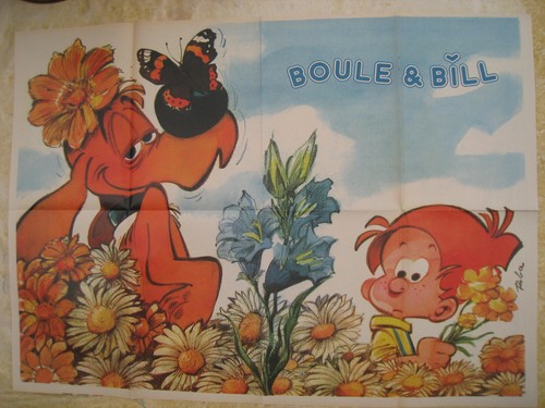 Poster spirou boule et bill - poster,