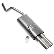 Silencieux Sport 2x76mm Fiat