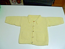 Layette tricoté main - Gilet