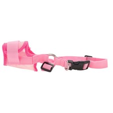 Museau chien réglable M rose