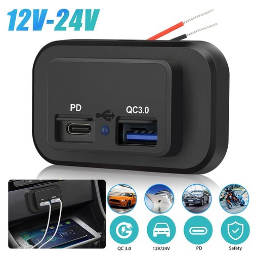 24v qc3 double - double, port