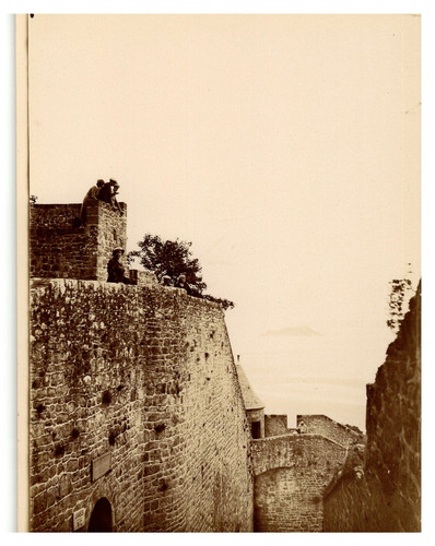 France mont michel vue - france,,