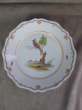 ASSIETTE ancienne, en