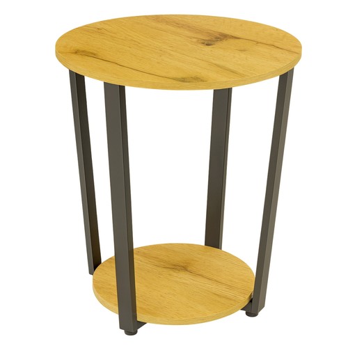 Table basse ronde - , chêne