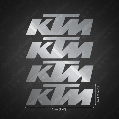 Kit stickers ktm cm - 4,