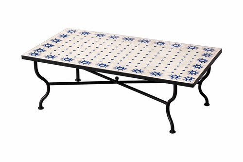 Table mosaïque orientale - table,