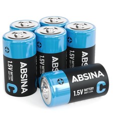 6X Pile LR14 1,5V alcaline -