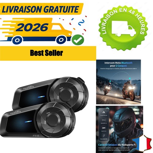 Fodsports intercom moto - fodsports,