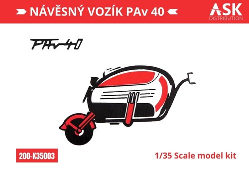 Náv sný vozík pav - pav, 40