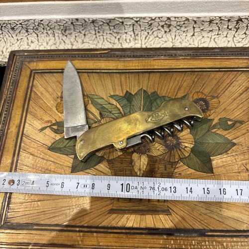 Ancien couteau poche - de,