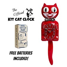 RETRO KITCHEN KIT CAT CLOCK