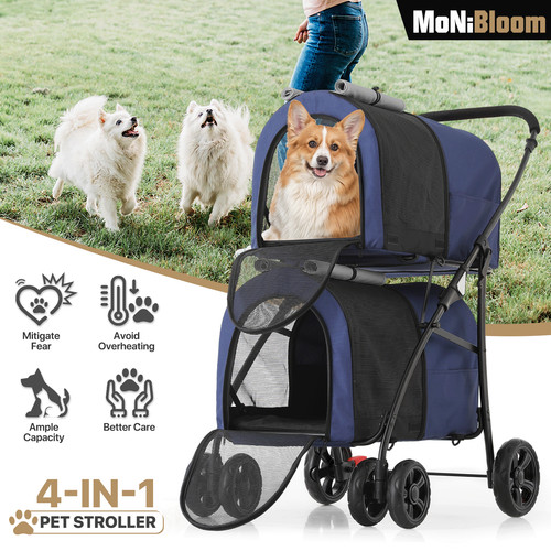 Wheels double pet dog - double,