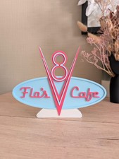 Logo Flo's V8 Café - Cars