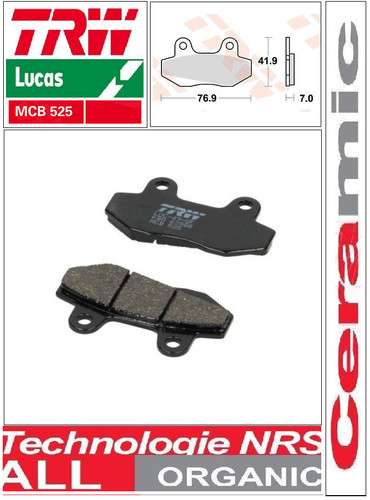 Plaquettes frein avant - 2,
