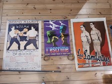 Lot de 3 Affiches 1920/1970
