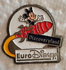 A27 Pin's Pins Pin épinglette Disney Eurodisney Minnie Fusee Discoveryland