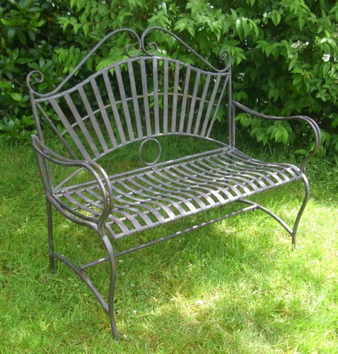 Banc jardin ancien - banc, de