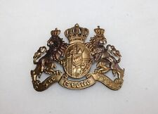 Plaque de  casque à pointe  1895 Bavarois 14/18