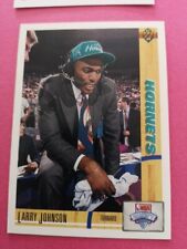 Larry Johnson Charlotte Hornets Rookie Card Carte Basket NBA Upper Deck 1991-92
