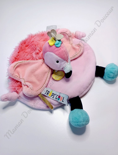 Doudou compagnie rond - doudou, plat