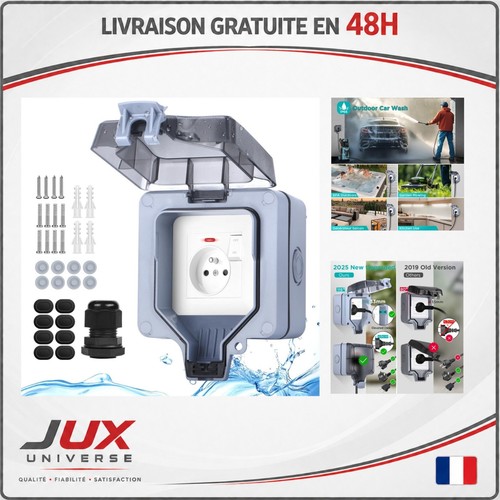Prise extérieure étanche