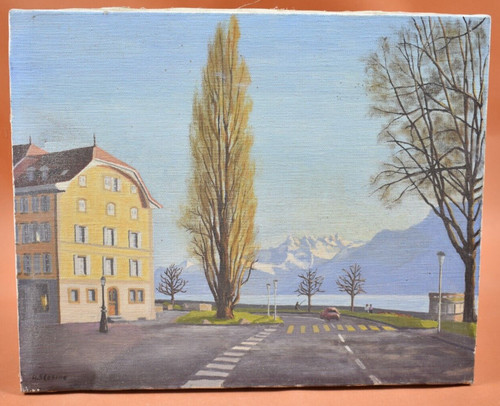 Peinture huile sur toile - peinture,