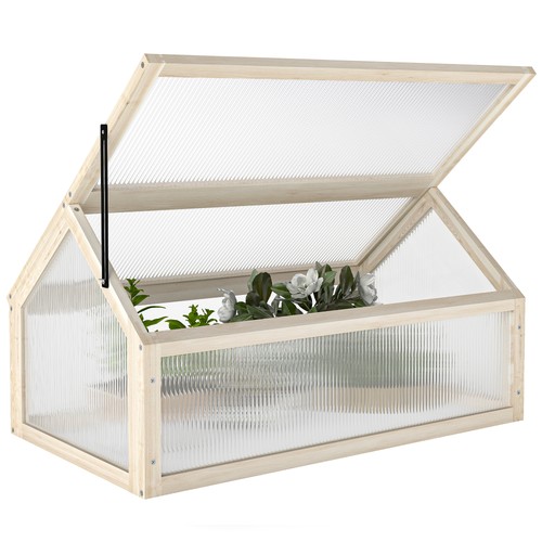 Mini serre bois - , polycarbonate