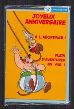 CARTE ANNIVERSAIRE UDERZO . ASTÉRIX . ALBERT RENÉ . 1999 . ( EDR 24 ) .