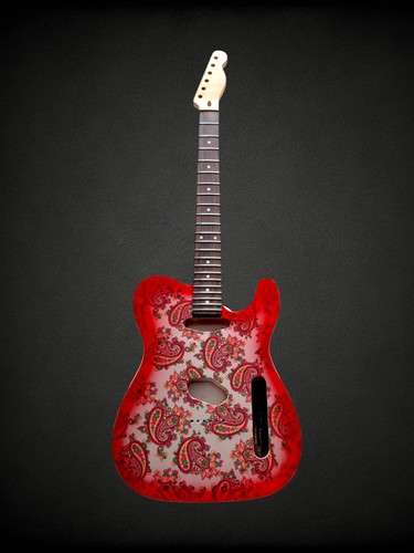 Corps telecaster red - telecaster,
