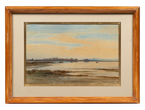 Aquarelle xixe jules - aquarelle,