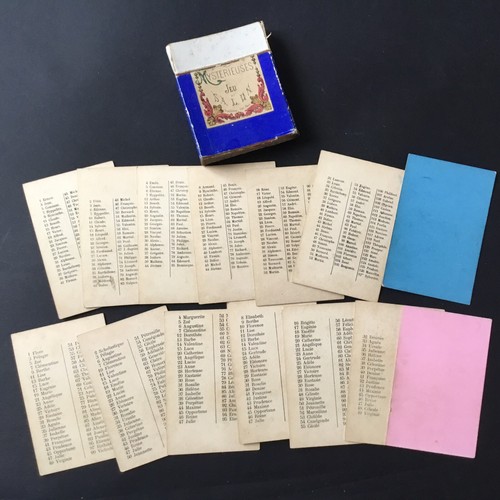 Jeu ancien cartes - ancien,