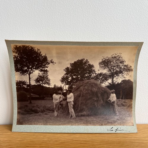 Photo albumine contrecollée