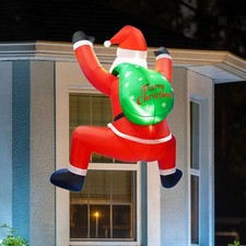 Père Noël gonflable