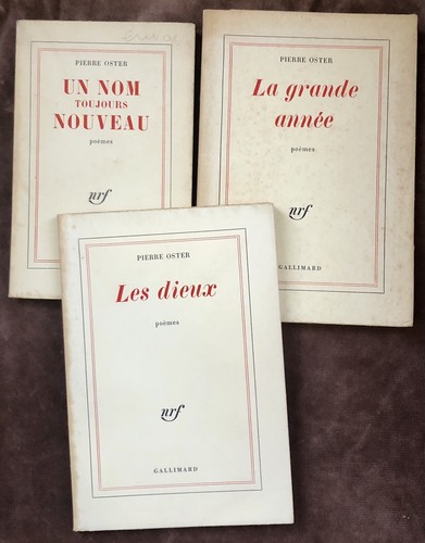 Pierre oster lot livres - oster, de