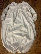 Ralph Lauren 6 Month Baby Sleep Sack Gown White Pajamas Infant