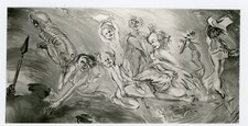 PHOTO of a painting by Jacques Courtens Belgian painter Studio DANDOY GRASSE