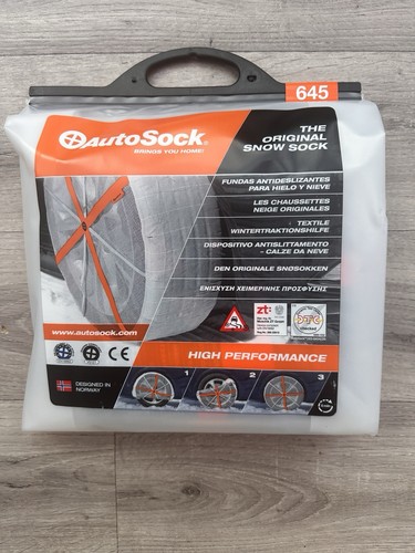 Autosock snow socks 645 brand - autosock,