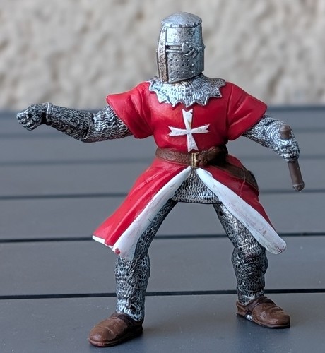 Figurine chevalier malte - figurine,
