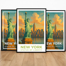 Affiche New York Statue de la