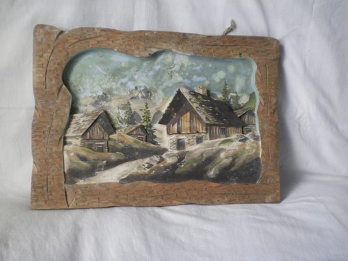 Tableau bois relief - tableau, bois,