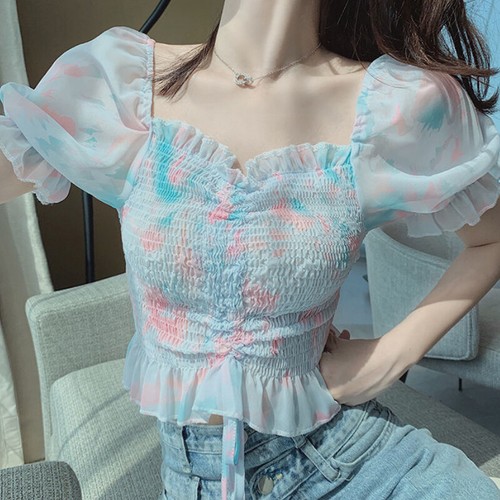 Haut imprimé floral pour - imprimé,