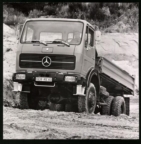 Photographie camion mercedes - photographie,