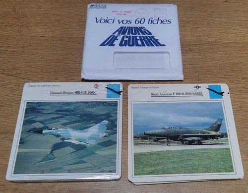 Collection de fiches - 🛩️,
