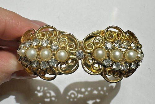 Vintage perles faux diamants - vintage, faux-diamants